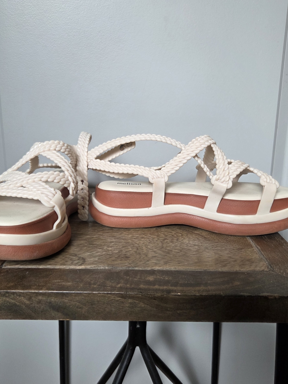 Melissa Braided Platform Sandals